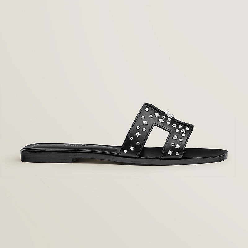 Hermes studded online sandals